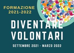 DIVENTARE VOLONTARI